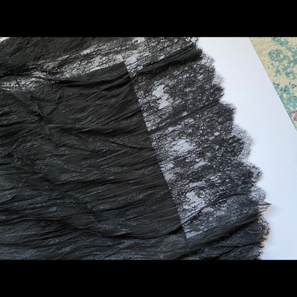 SOLD The Kooples Black lace skirt - Picture 3 of 5